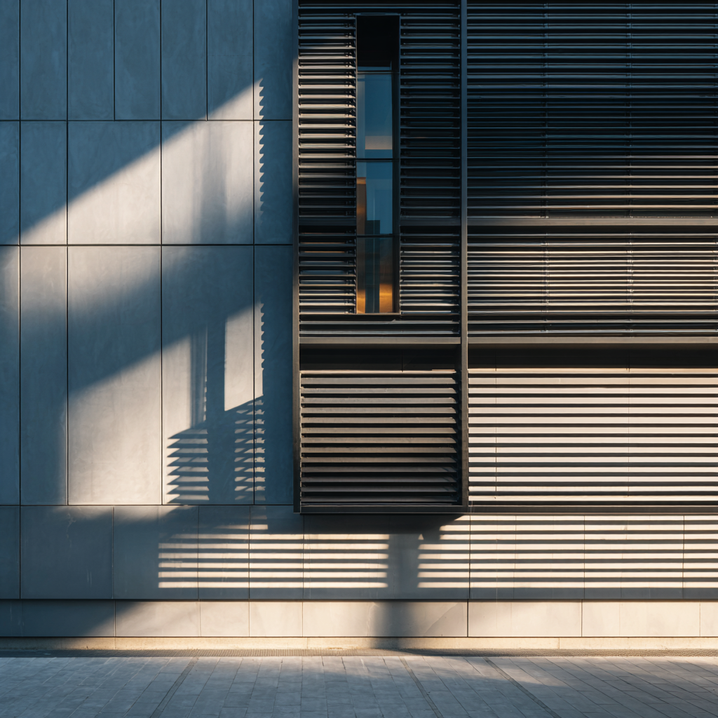 Brise horizontal e brise vertical