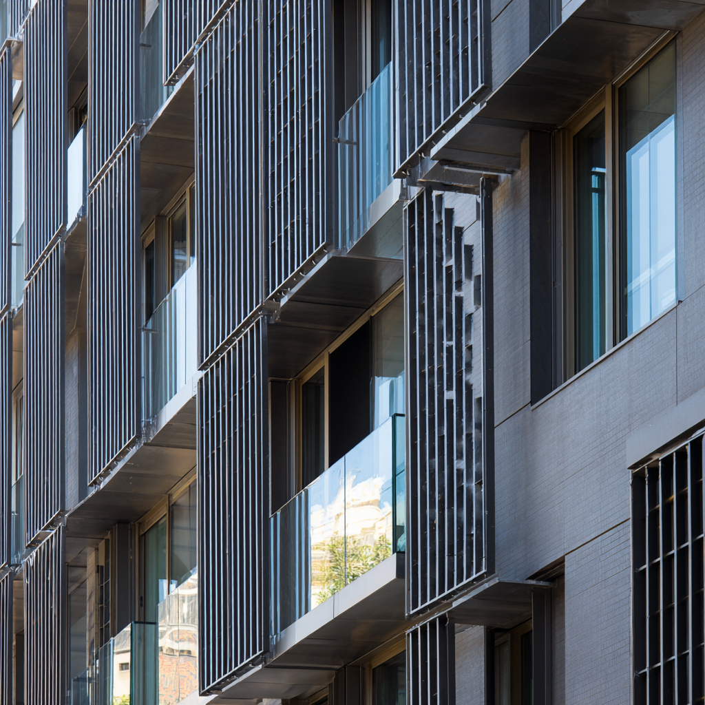 Brise horizontal e brise vertical