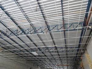 Estrutura metálica para telhado