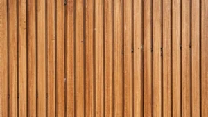 Revestimento de madeira para parede interna