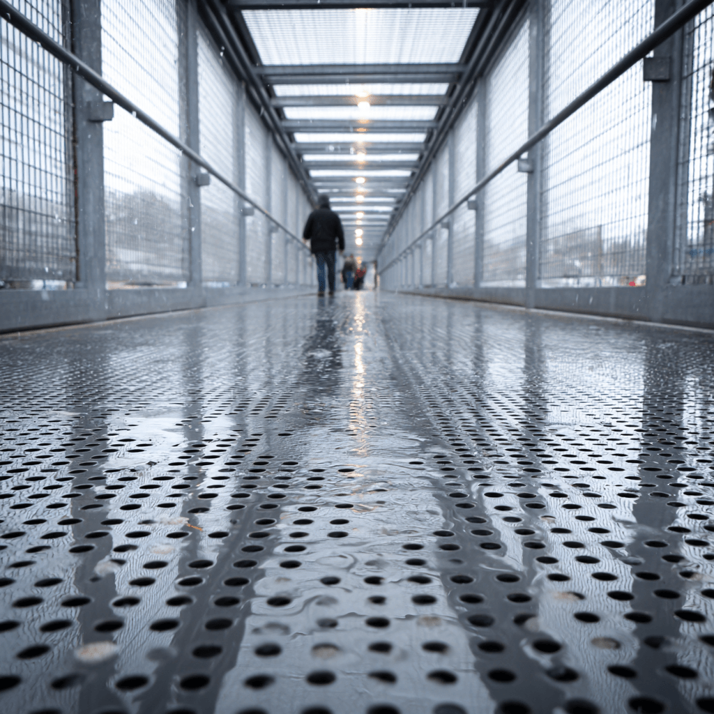 Veja quando usar a chapa perfurada para pisos 3 piso de chapa perfurada