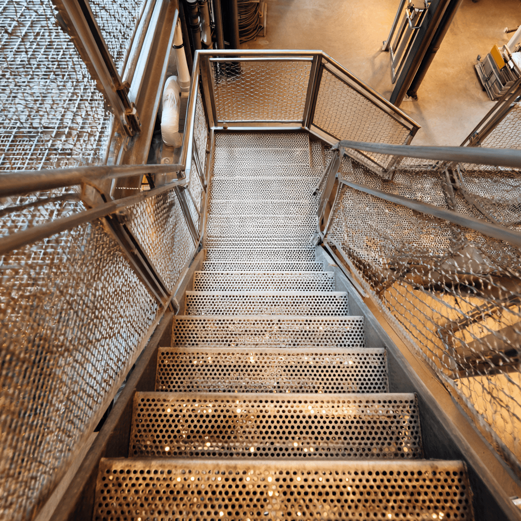 Chapa perfurada para degraus: um guia completo 2 chapa perfurada para degraus de escada